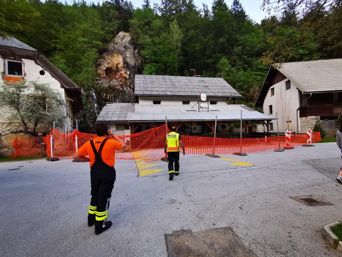 skalni podor skale Podljubelj Gostilna Školjka | Foto: PGD Podljubelj