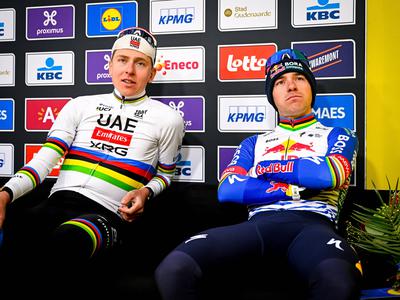 Kazen za Tadeja Pogačarja in Remca Evenepoela, vendar ne zaradi železniškega incidenta.