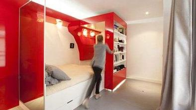 Rdeče gnezdo za majhna stanovanja