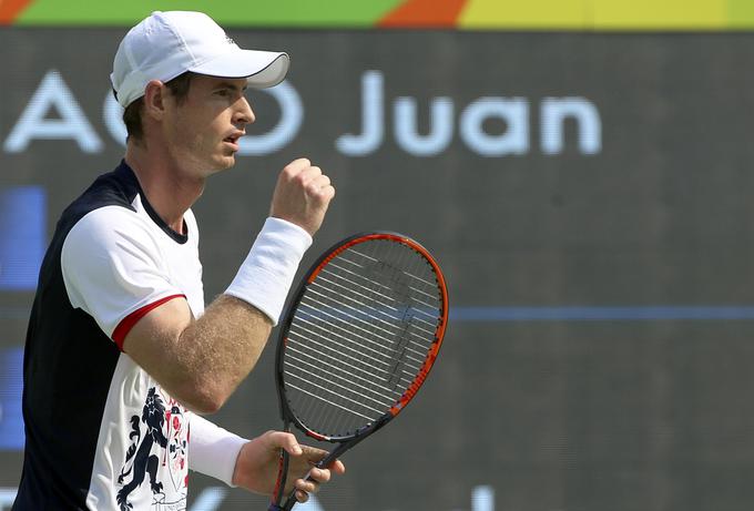 Andy Murray brani olimpijski naslov. | Foto: Reuters