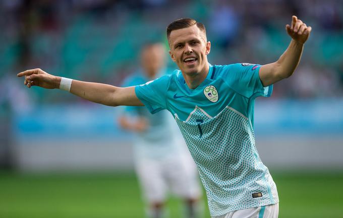 Josip Iličić je od vseh reprezentantov pokazal največ. Prispeval je pet golov in še sedem podaj. | Foto: Vid Ponikvar