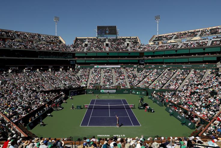 Indian Wells velja za enega najprestižnejših turnirjev. | Foto: Gulliver/Getty Images