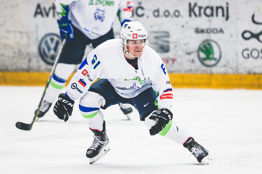slovenska hokejska reprezentanca : Avstrija, pripravljalni turnir, Podmežakla, Jaka Sodja