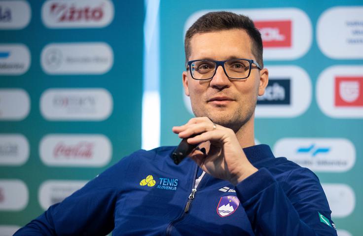 Miha Mlakar, kapetan slovenske ekipe, je pred dvobojem s Pakistanom previden. | Foto: Vid Ponikvar/Sportida