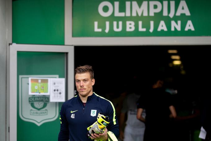 Nejc Vidmar se je moral po prihodu Žige Freliha v Ljubljano zadovoljiti z vlogo drugega vratarja. | Foto: Urban Urbanc/Sportida