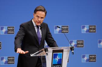 Rutte: Evropa se ne more braniti brez ZDA