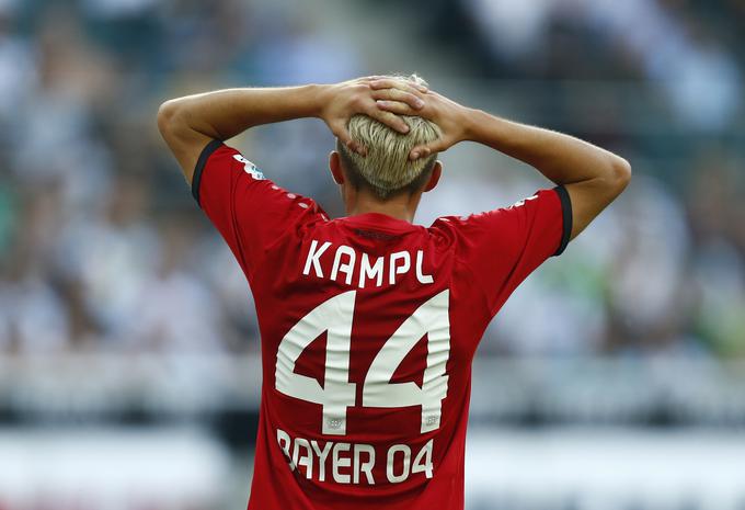 Slovenec iz Solingena se v tej sezoni spopada s številnimi težavami. Z Bayerjem je v Nemčiji šele na 11. mestu. | Foto: Reuters