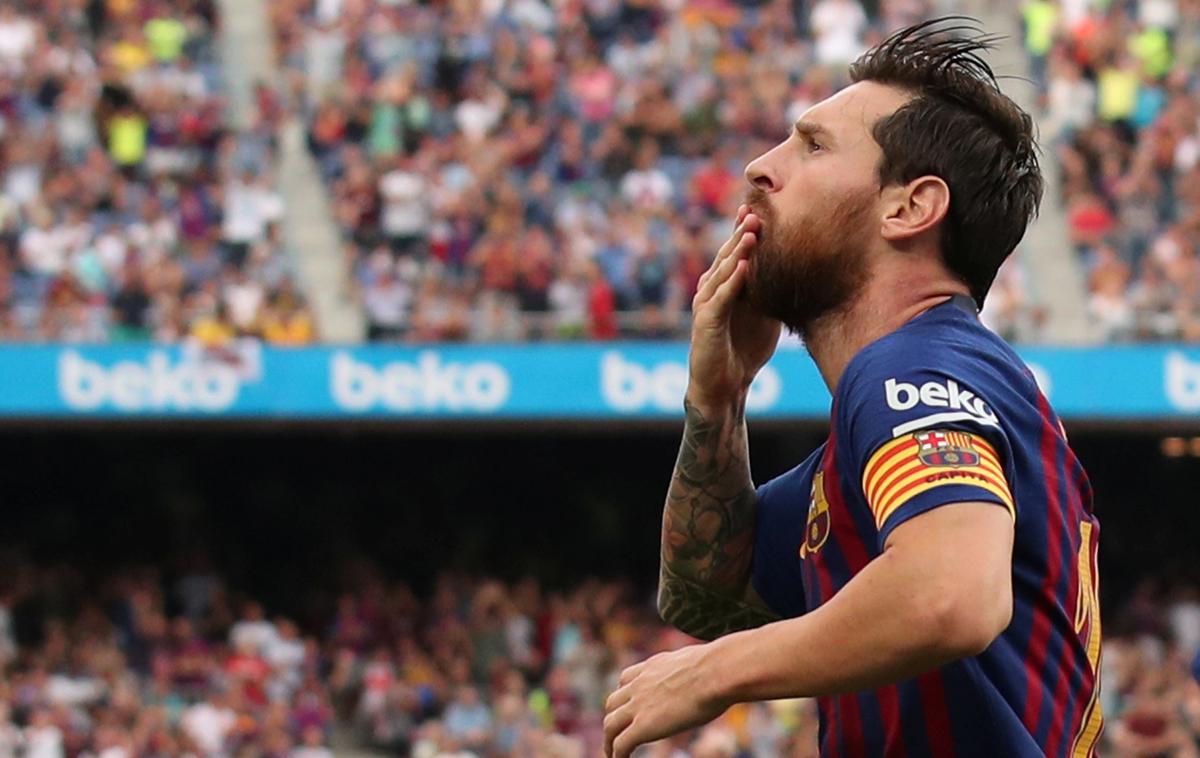 Lionel Messi | Lionel Messi je dosegel svoj tretji zadetek v sezoni. | Foto Reuters