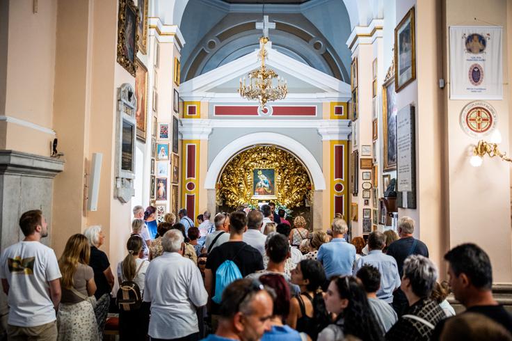 veliki šmaren, Brezje, maša | Foto: STA