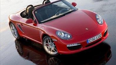 Porsche boxster in cayman