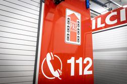 V eksploziji plina poškodovana oseba