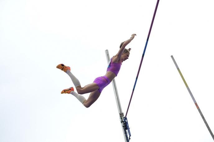 Tina Šutej | Tina Šutej je v Budimpešti preskočila 4,73 metra in postavila rekord mitinga. | Foto Reuters
