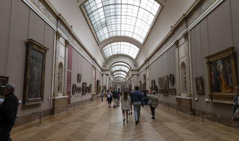 Vse slabše stanje v Louvru: zaradi nevarnosti zaprli eno od galerij