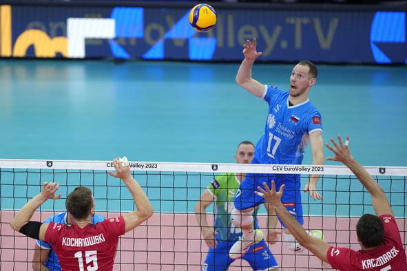 Slovenci po porazu s Poljaki brez želenega tretjega zaporednega finala