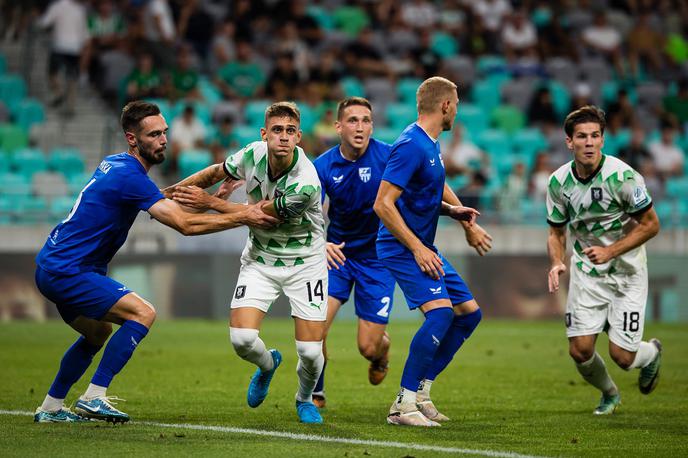 Olimpija Nafta | Nafta in Olimpija prevladujeta na lestvici, kjer dosegajo slovenski nogometaši v klubih 1. SNL najmanj zadetkov. | Foto Grega Valančič/Sportida