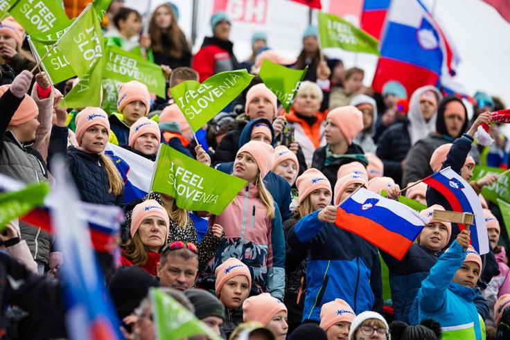 Četrtek je v Planici vselej namenjen najmlajšim. | Foto: Grega Valančič