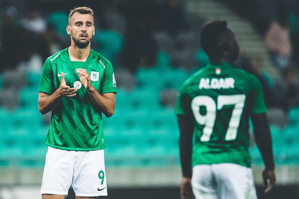 Olimpija v zadnjih minutah do zmage nad Domžalami