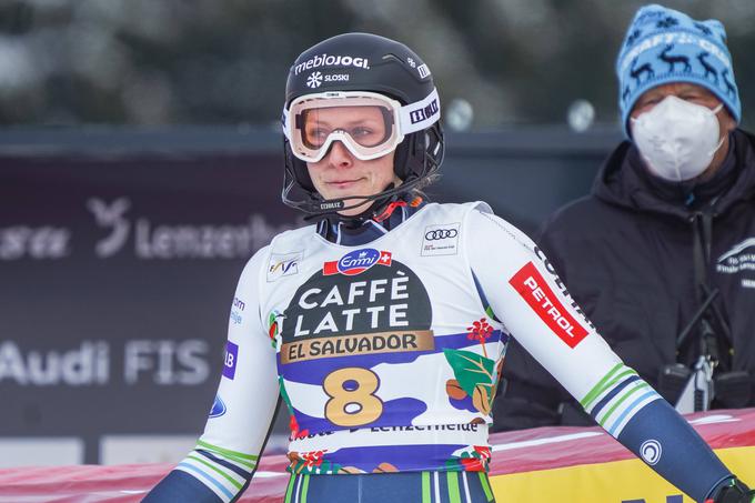 Ana Bucik je zadnji slalom sezone končala na 16. mestu. | Foto: AP / Guliverimage