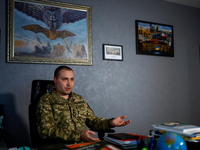Kirilo Budanov, vodja ukrajinske obveščevalne službe | Foto: Reuters