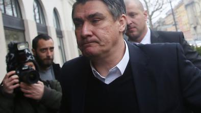 Nekdanji hrvaški premier Milanović z modricami na obrazu: Padel sem …
