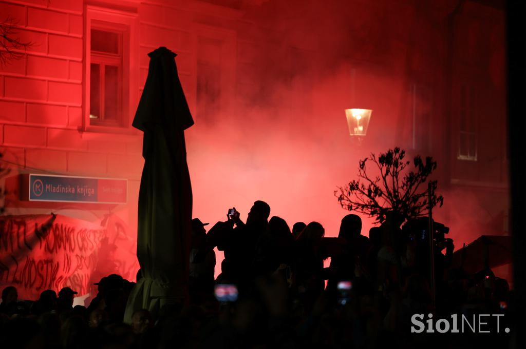 Protestni shod Novo mesto