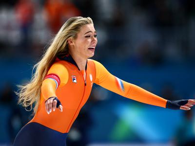 Hitrostna drsalka Leerdam po ostrem boju izboljšala olimpijski rekord
