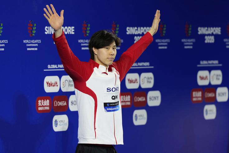 Qin je z zmago napovedal, da namerava ubraniti vse tri naslove svetovnega prvaka iz Japonske 2023. | Foto: Guliverimage