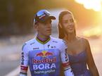 Remco Evenepoel, žena Uoumi