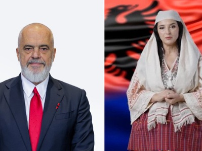 Premier Edi Rama: Ministrica za umetno inteligenco je "noseča" s 83 otroki