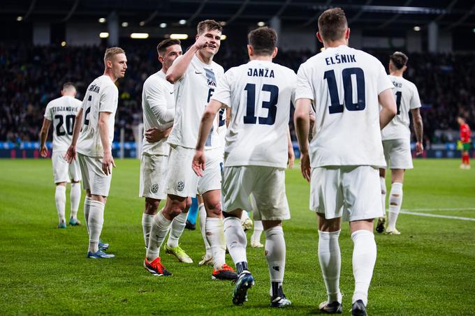 Slovenska nogometna reprezentanca bo pred odhodom na Euro 2024 odigrala še dve pripravljalni tekmi. | Foto: Grega Valančič/www.alesfevzer.com