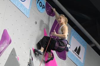 Janja Garnbret po polfinalu: Za finale moram biti malo bolj pametna