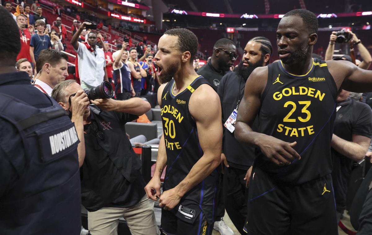 Golden State Warriors | Košarkarji Golden State Warriors so si kot zadnji priigrali napredovanje v konferenčni polfinale. | Foto Reuters