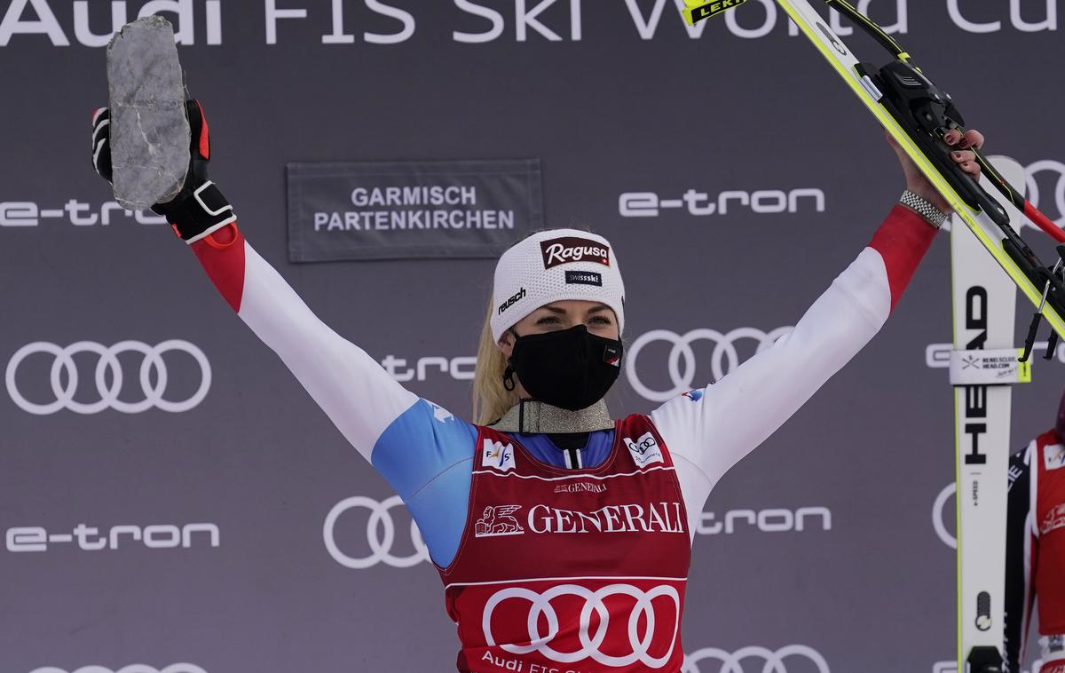 Lara Gut-Behrami | Švicarka Lara Gut-Behrami je dobila še tretji superveleslalom v tej sezoni in lahko samozavestno pričakuje svetovno prvenstvo v Cortini.  | Foto Guliverimage/Getty Images
