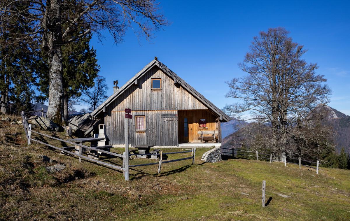 Kašna planina Kranjska reber | Foto Pastirska koča na Kašni planini