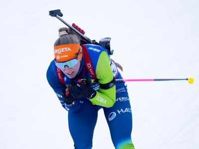 Zmaga Francozinji, Polona Klemenčič pa odlična