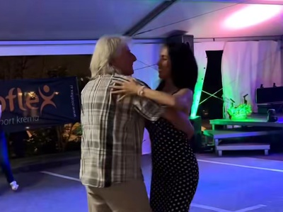 Tako je na veselici v Kromberku zaplesala Tina Gaber #video