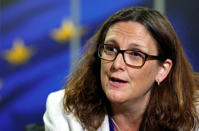 Predsednica Evropske komisije za trgovino Cecilia Malmström meni, da Hrvaška lahko prične pristopne pogajanja za vstop v OECD. | Foto: Reuters