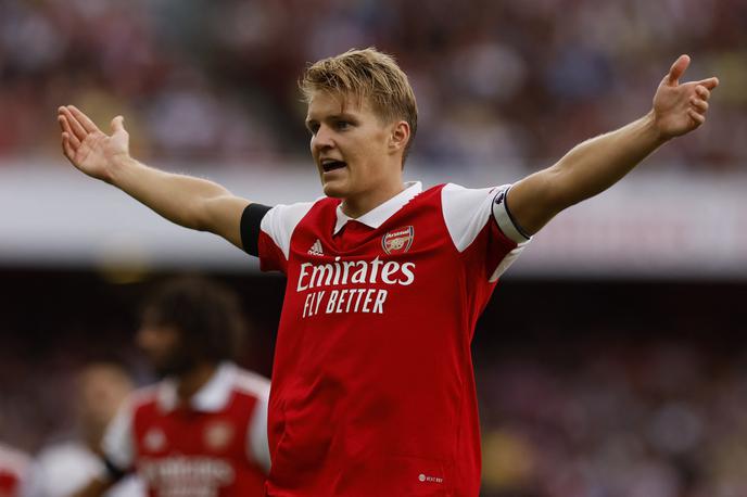 Martin Odegaard | Martin Odegaard, kapetan Arsenala in norveške reprezentance, bo najverjetneje nared za današnjo tekmo v Ljubljani. | Foto Reuters
