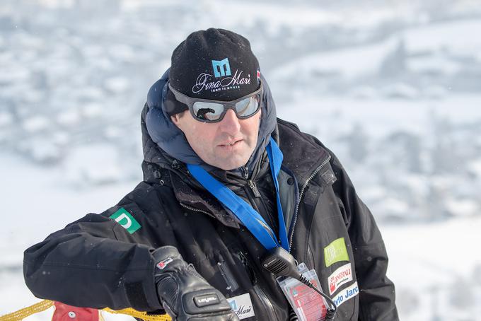 Andrea Massi je še pretekli teden pomagal smukačem v Kitzbühlu. V Garmisch-Partenkirchnu ga ni. Tudi na svetovnem prvenstvu v St. Moritzu ga ne bo. | Foto: Sportida