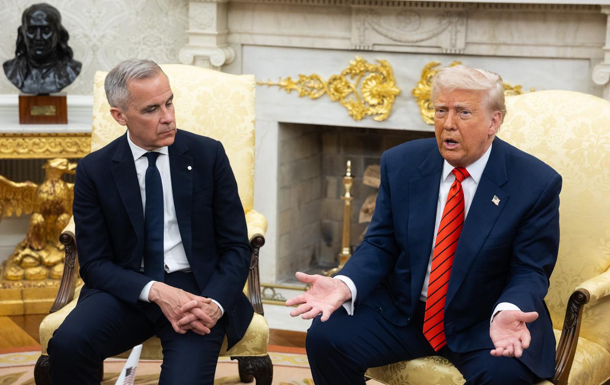 Donald Trump in Mark Carney | Foto Guliverimage