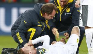 Borussia si je oddahnila: Reus nima zlomljene noge