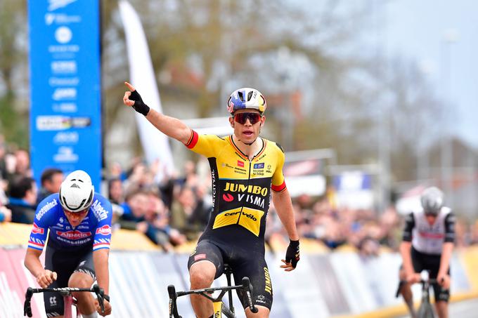 Wout Van Aert je v izjemni formi (pred tednom dni je zmagal na dirki E3, generalki za Flandrijo) in velja za glavnega favorita za zmago na Flandriji. | Foto: AP / Guliverimage