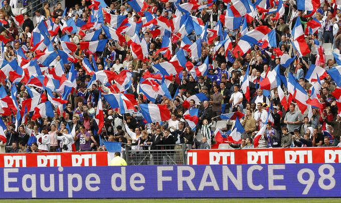 Leta 1998 je Francija prvič v svoji zgodovini postala svetovni prvak v nogometu.  | Foto: Reuters