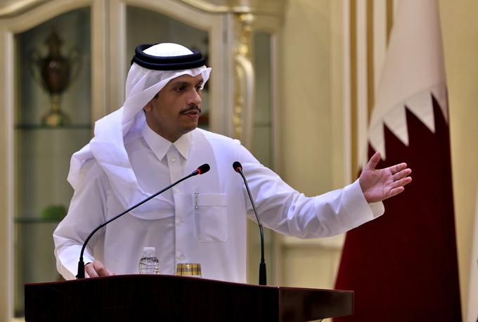 Katarski premier Mohamed bin Abdulrahman al Tani, ki opravlja tudi funkcijo zunanjega ministra, je v posredovanju pri pogajanjih odigral ključno vlogo.  | Foto: Guliverimage