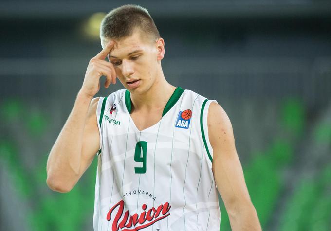 Obetavni Blaže Mesiček je eden redkih članov Olimpije. | Foto: 