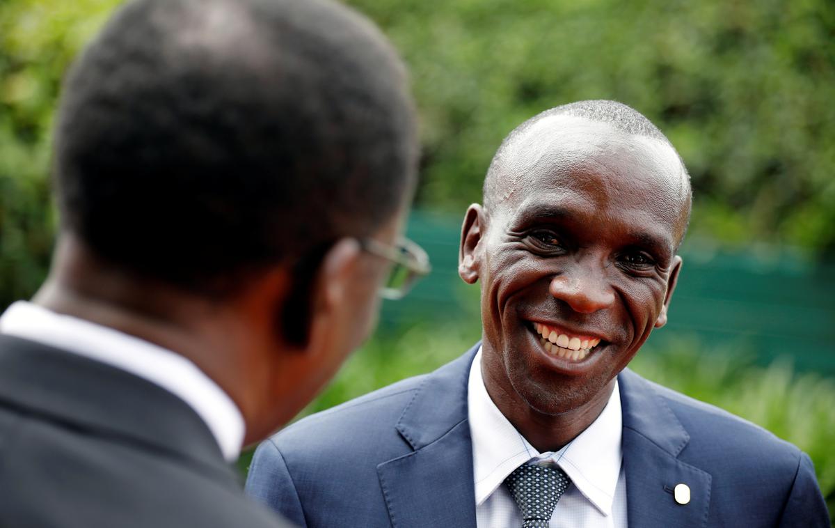 Eliud Kipchoge | Eliud Kipchoge je v intervjuju z Reutersom potrdil nastop na olimpijskih igrah 2020. | Foto Reuters