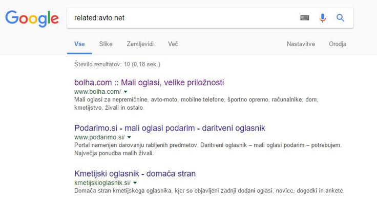 Google iskanje | Foto: Matic Tomšič