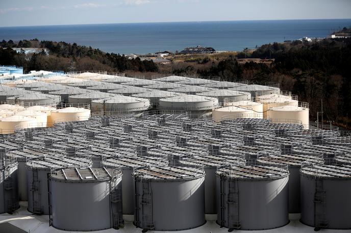 Fukušima geigerjev števec radioaktivni odpadki sevanje | Foto Reuters