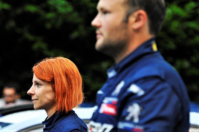 Blanka Kacin je kot sovoznica popeljala Roka Turka do tretje zaporedne zmage v letošnji sezoni. | Foto: Gregor Pavšič