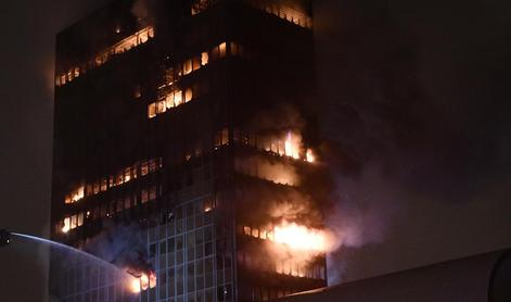 Zaradi požara v Vjesniku aretirali mladoletnika. Prijateljica razkrila podrobnosti. #video #foto
